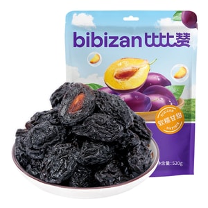 比比赞 加州西梅80g 梅子蜜饯话梅水果干西梅干果脯【低脂 0添加色素】【肉厚核小】