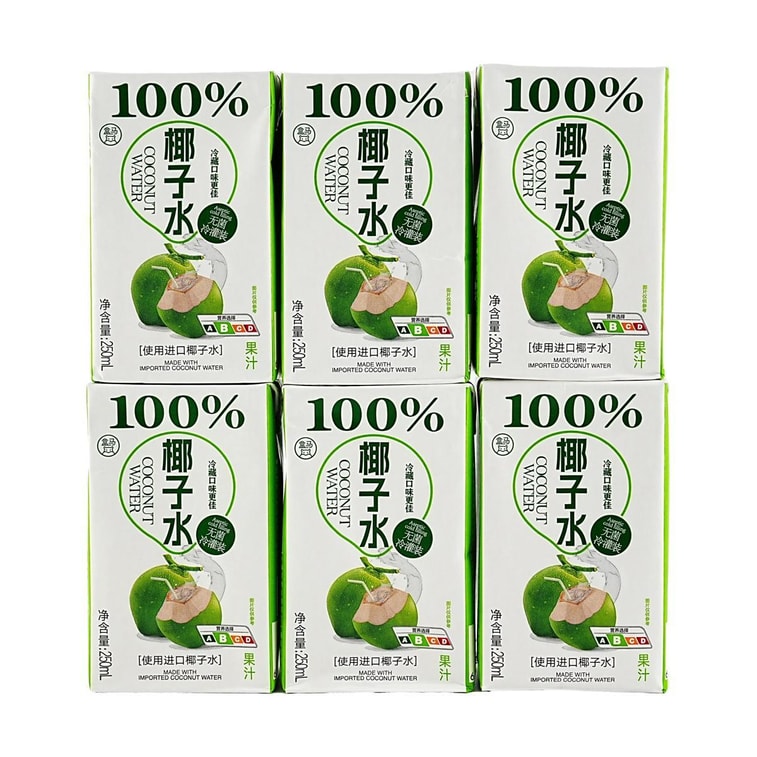 盒马 100%椰子水 NFC椰汁 250ml*6盒【配料干净0添加】【富含电解质】 14
