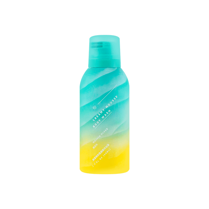 Amino Acid Foaming Shower Gel / Body Wash Mojito 80ml