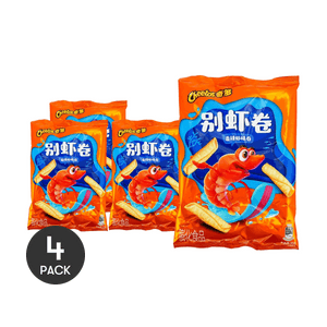 Cheetos Unique Shrimp Rolls, 2.46 oz *4【4 Packs】