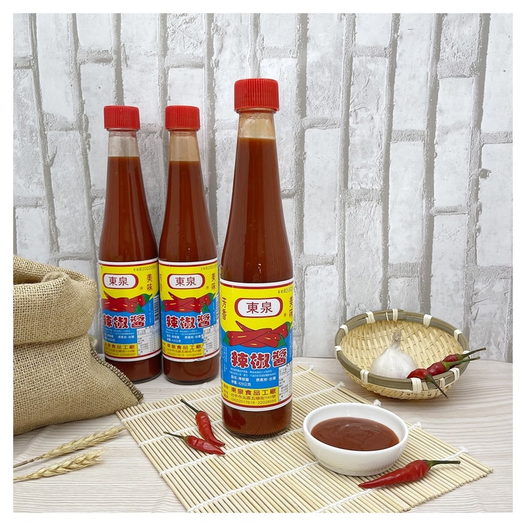 [台灣直郵] 東泉 辣椒醬 420ml (限購2罐) 3