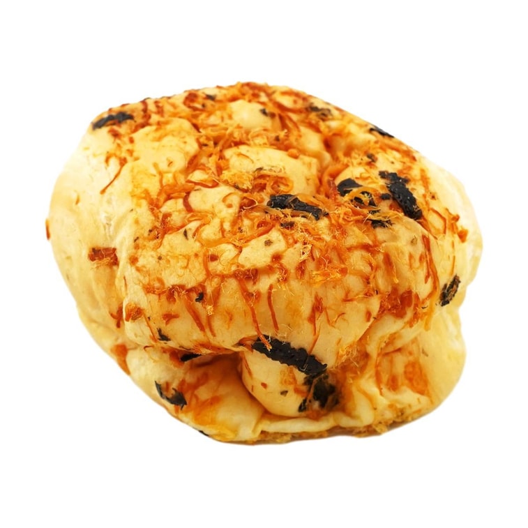 Molten Lava Taro Chicken Meat Floss Cream Bread 13.76 oz 9