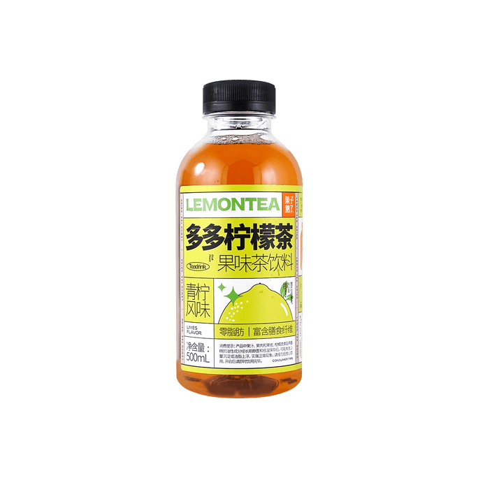 果子熟了 多多柠檬茶 青柠多多 500ml