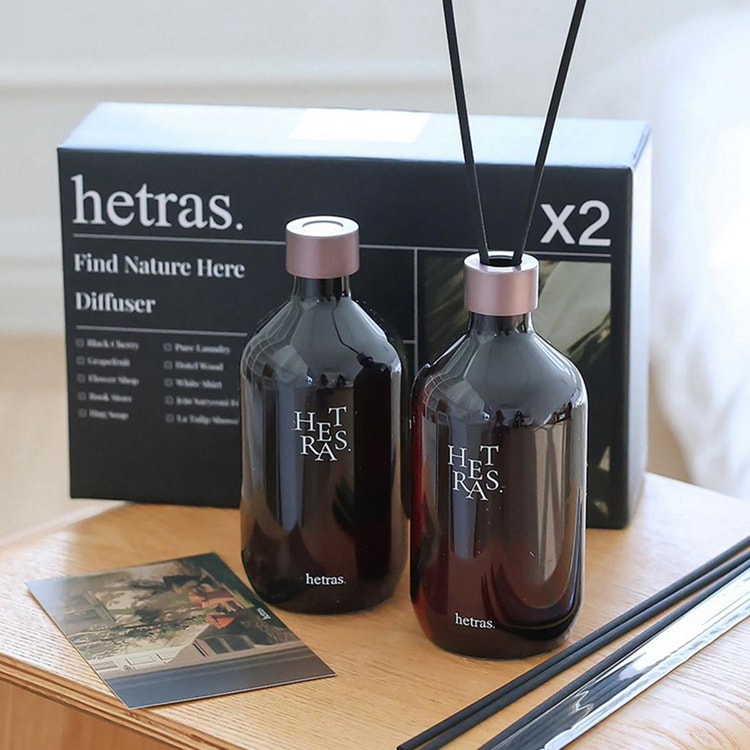 Hetras Premium Reeds Diffuser 2P Set #Hug Soap【G-Dragon's Recommended  Brand】 - Yami.com