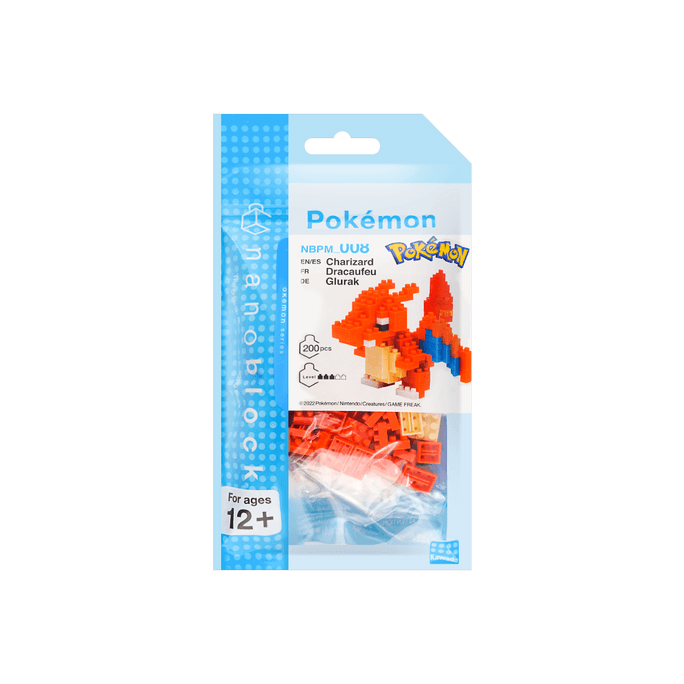 NANOBLOCK Pokémon Series Building Blocks Charizard 