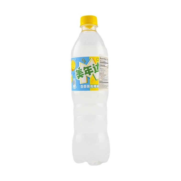 大陆版美年达 汽水 百香果青椰味 600ml 9