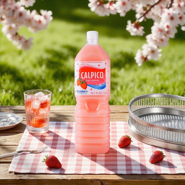 Strawberry Naturally & Artificially Flavored Non Carbonated Soft Drink 1.5L