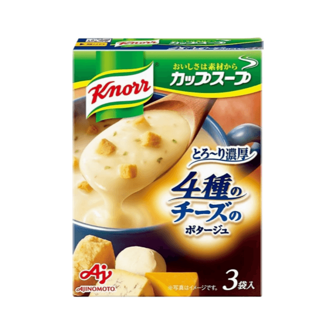 Knorr 4 Kinds Of Cheese Potage 3pc