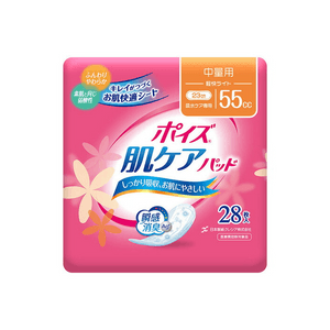 Poise Skin Care Pads Light [28 sheet, 55 cc]