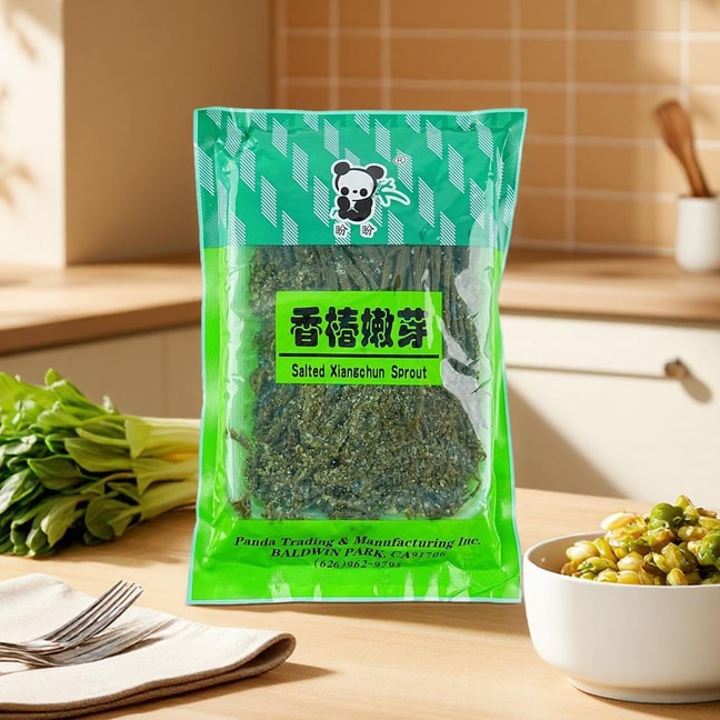 盼盼牌 腌制香椿嫩芽 腌渍香椿下饭菜 350g【春季必吃时令菜】