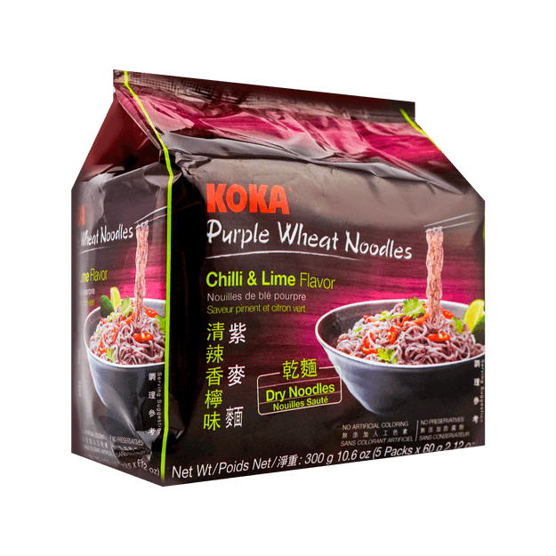 Purple Wheat Noodles 300g