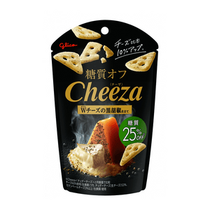 【日本直邮】Glico格力高 特浓芝士奶酪三角小饼干 黑胡椒味36g