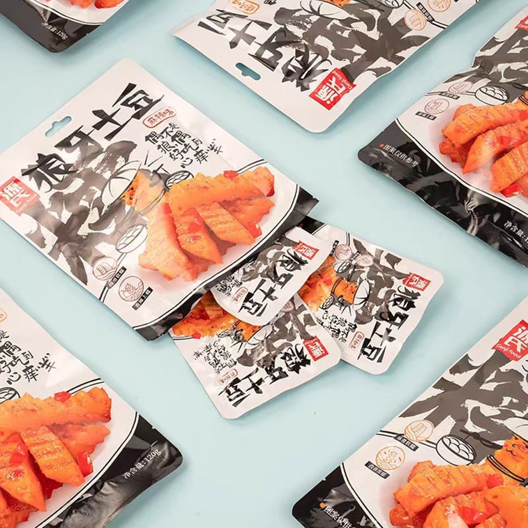 겐지 매운 늑대 이빨 감자, 120g x 3개, 매운 감자튀김, 간식, 캐주얼 음식, 갈망 해소, 바로 먹을 수 있음, 블로거 추천(50% 할인). 3