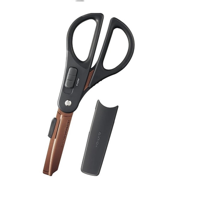 Kokuyo Scissors 2-Way Hakoake Titanium Glueless Blade