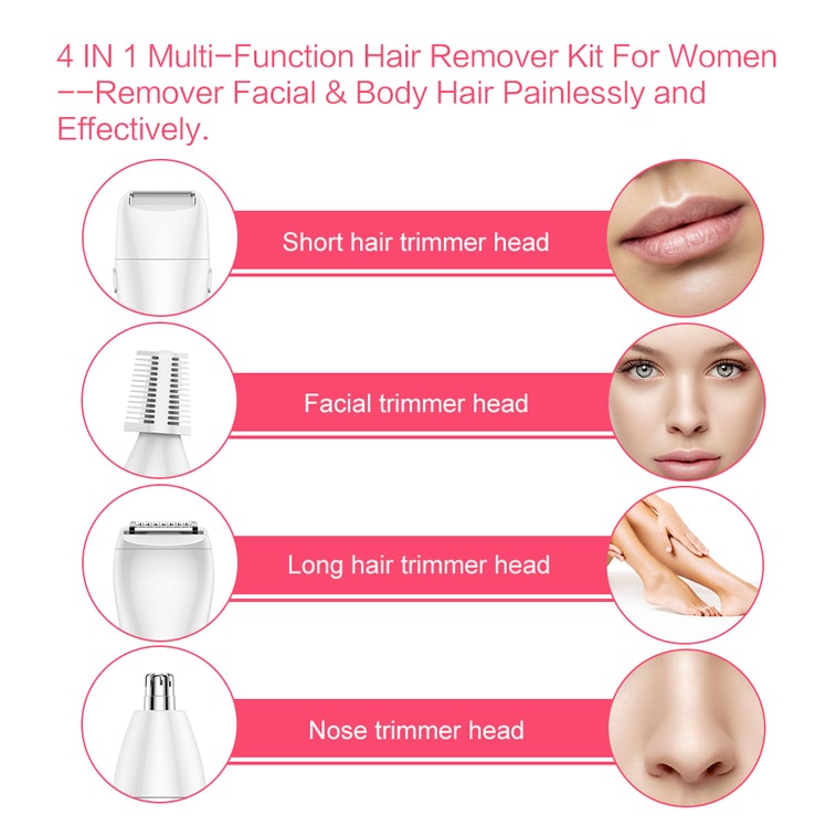 TOUCHBeauty Electric Full-Body Hair Shaver TB-1753 1PC 4