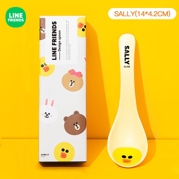 Creative personality cute ceramic spoon household spoon soup and rice spoon SALLY models 6