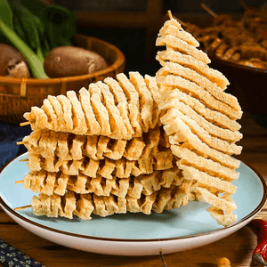 豆来运 豆腐串 兰花串 10串装 70g【河南特产】 【火锅麻辣烫必备食材 一秒吸汁】