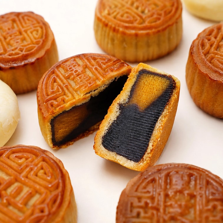 稻香村 乐圆满综合月饼礼盒 13味14枚入 930g【广式白莲蓉蛋黄+枣泥+糖醇南瓜+黑芝麻+雪芽绿茶+五仁+凤梨+枣泥+椒麻+提拉米苏半熟芝士+红豆沙蛋黄+陈皮牡丹+玫瑰鲜花】 6
