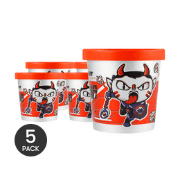  食族人 方便粉丝 酸辣粉 130g*5桶 【抖音网红款】【超值囤货装】【包装版本随机发货】