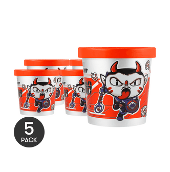  食族人 方便粉絲 酸辣粉 130g*5桶 【抖音網紅款】【超值囤貨裝】【包裝版隨機出貨】