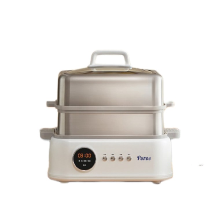 Poros Poros Electric Food Steamer for Cooking Stainless Steel