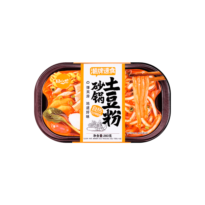 Self-Heating Potato Noodles - with Vegetables & Sauce, 9.98oz