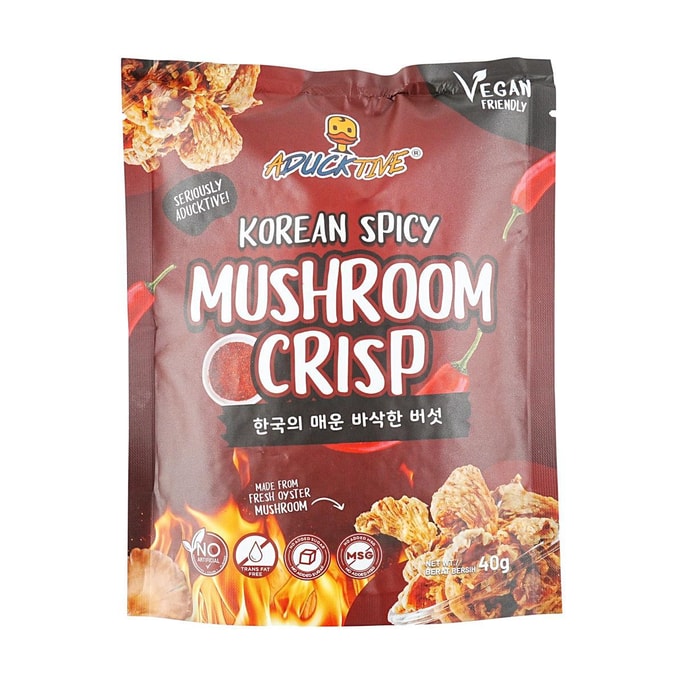 Korean Spicy Mushroom Crisp,1.41 oz