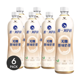 統一 阿薩姆 無糖原味奶茶 500ml *6【6份超值裝】【無糖無負擔】【暢銷好物】