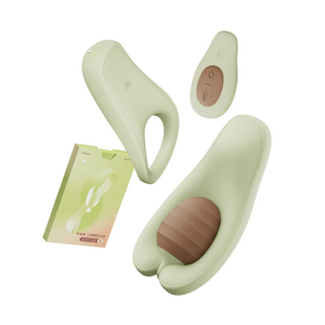 ™ NewYoGO 4-in-1 Sex Toy Kits: Wearing Vibrating Panties Stretchy Cock Ring Sexual Cards Game And Remote Control