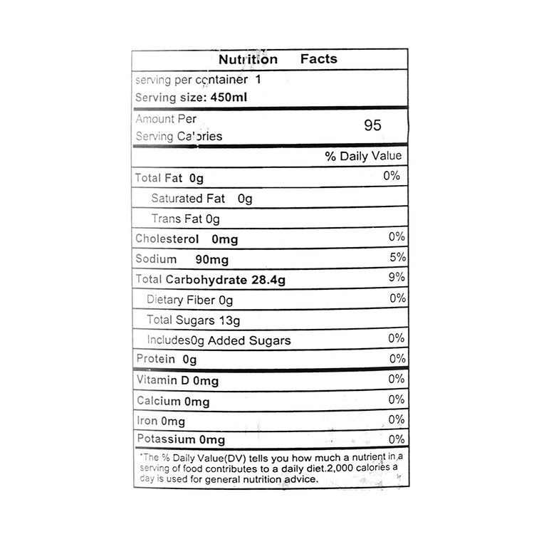Peach Oolong Tea - 50% Juice, 15.21 fl oz *6【6 Pack】 15