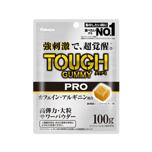 カバヤ トウグ 高弾力・高刺激 レモンジンジャー風味グミ（日本）100g