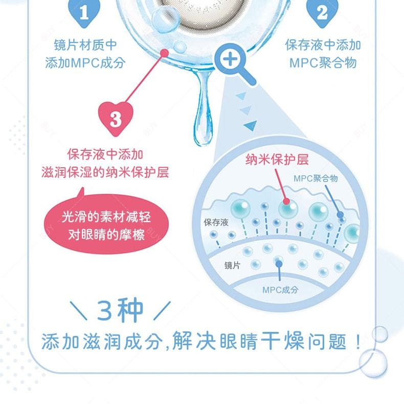 【日本美瞳/日本直郵】Milimore EVERCOLOR 日拋美瞳 Hajirai Baby 澄澈粼黑“黑色系”10片裝 度數-1.50(150)預定3-5天 DIA:14.2mm | BC:8.7mm