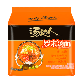 台灣統一 湯達人 五連包 羅宋湯麵 泡麵 640g 包裝隨機發送