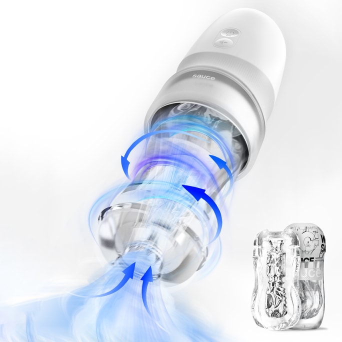 【Ships from US】Electronic Male Masturbator Extra Sauce Electric Sex Toy for Men Spinning and Sucking Masturbating Device