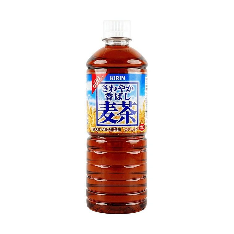 日本KIRIN麒麟 大麦茶 0糖卡0脂肪麦香即饮茶饮料 600ml 8