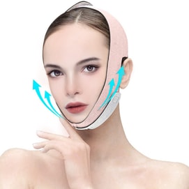 Slimming Band Facial Correction Mask Face Lifting Belt Tightening and Lifting Face Slimming Strap 1pc