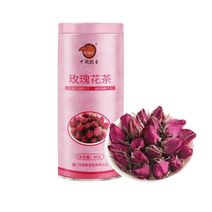 【中国直送】中民蕭祥 乾燥バラ茶 乾燥バラ花健康茶 60g/箱