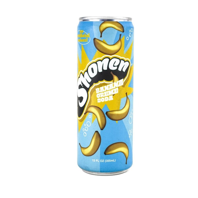 Banana Creme Soda,12 fl oz