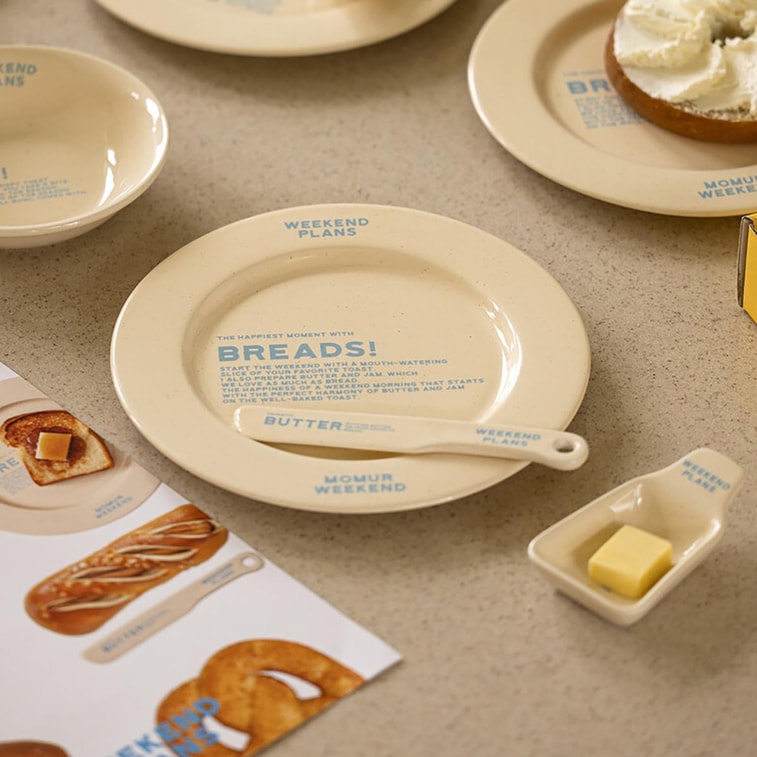 [주말5]빵접시 '버터' 3