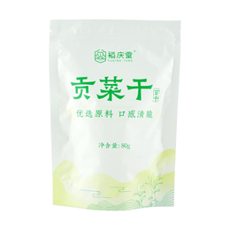 裕庆堂 贡菜干 苔干 80g【火锅麻辣烫素菜之王】【清脆爽口】