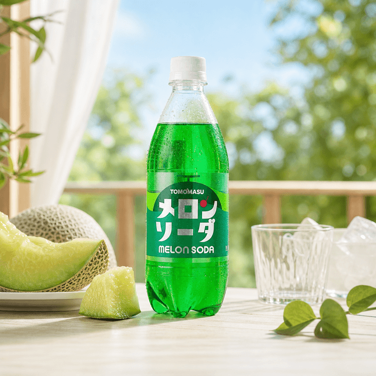 MELON SODAページ TOMOMASU Melon Soda Drink 16.9 fl oz - Yami.com