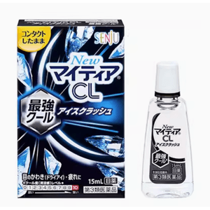 【日本直邮】Alinamin制药Mytear CL 隐形裸眼滴眼液清凉眼药水缓解眼疲劳15ml清凉度10