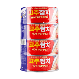 통조림 참치 고추 150g*4