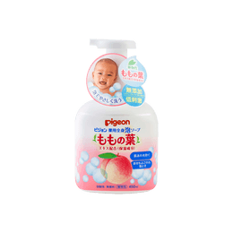 Japan Peach Leaf Medicinal Moisturizing Body Foam Soap 450ml