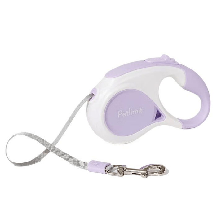 Automatic retractable dog leash for small-sized dogs, purple color, 3 meters long, 1 piece