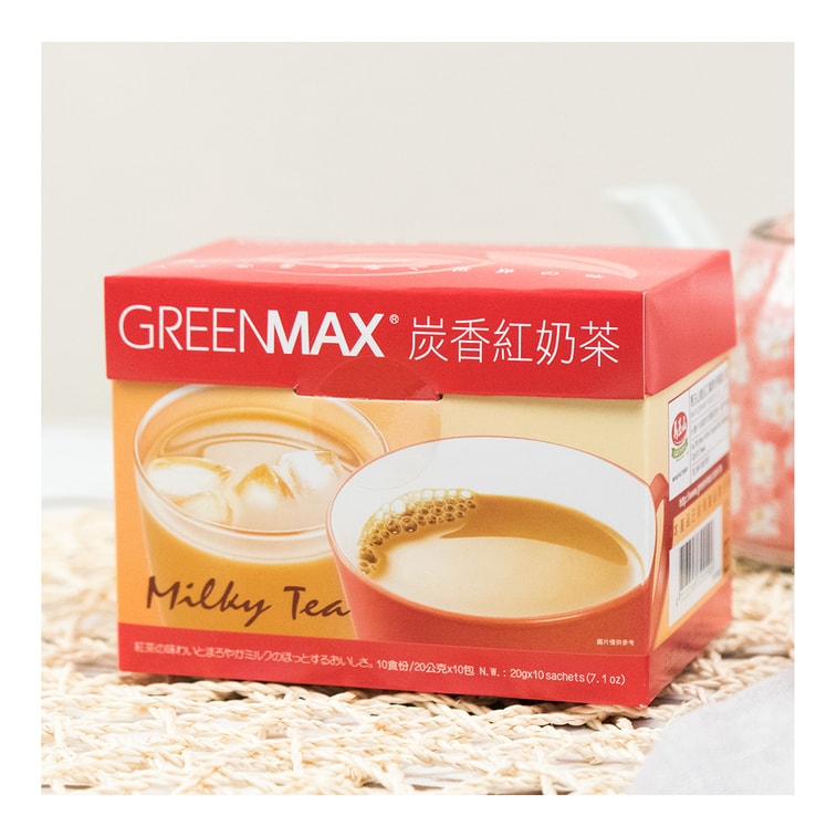 台湾马玉山 炭香红奶茶 10包入 200g 5