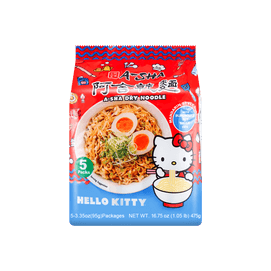 Hello Kitty Soy Sauce Dry Noodle 16.75oz