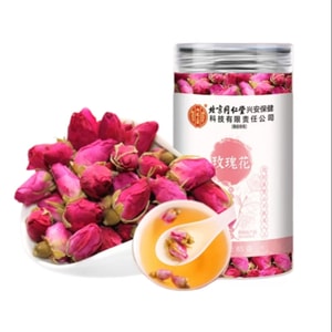 中国直送：北京同仁堂ローズティー、食用ダブルドライフラワー、85g