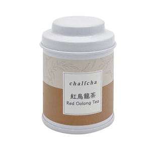 Red Oolong Tea (mini round white tin) 30g