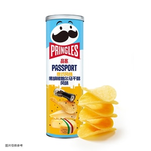 Italian-style black pepper Parmesan cheese flavored potato chips snack 110g*2 cans